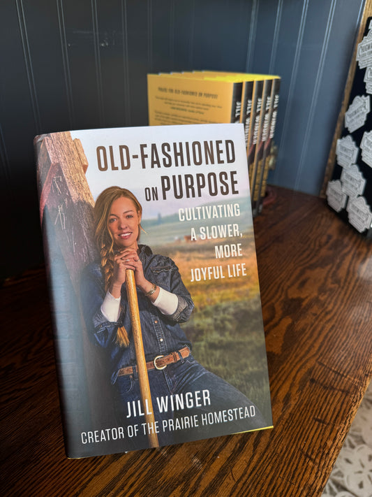 Old-Fashioned on Purpose Book- SIGNED